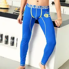 Высококачественное мужское термобелье из хлопка, мужские кальсоны, теплые штаны, нижнее белье, мужские тонкие эластичные удобные леггинсы M, L, XL