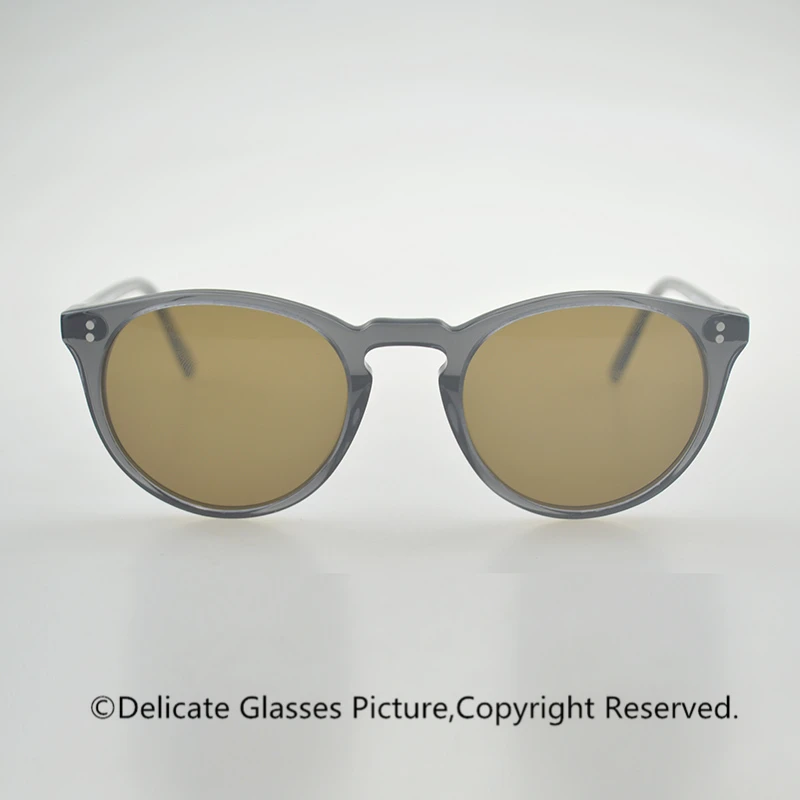 Винтажные круглые очки О 'Мэлли, солнцезащитные очки для мужчин и женщин, классические брендовые дизайнерские очки OV5183, поляризационные солнцезащитные очки знаменитостей