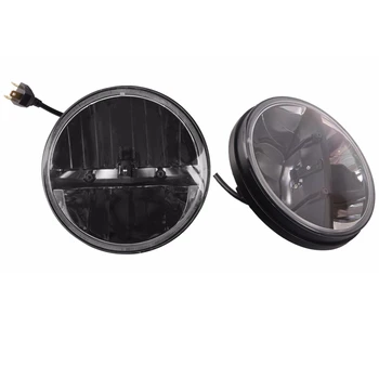 

2x replacement 36w 7inch headlight led with high low beam H4 and H13 connector for jeep wranglerJK Hummer H1 H2Car accessories.