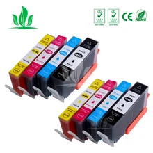 8 шт 364XL картридж совместимый для HP364 364 XL Photosmart Беспроводной B109a B109d B109f B109n плюс B209a B209c B210a принтер