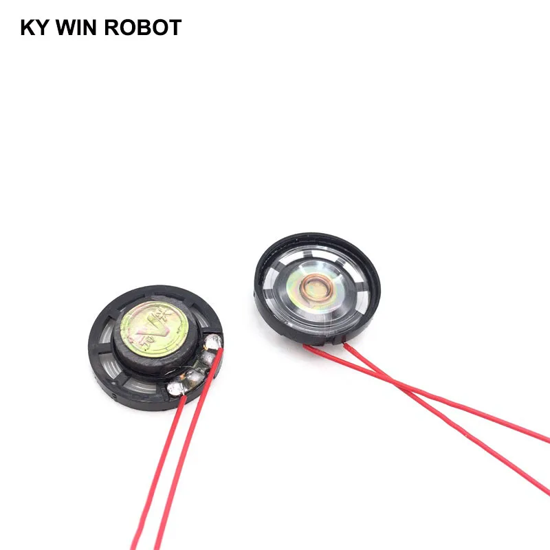 2 шт./партия, ультратонкий игрушечный автомобильный рожок 32 Ом 0,25 Вт 0,25 Вт 32Р Диаметр динамика 27 мм 2,7 см с проводом