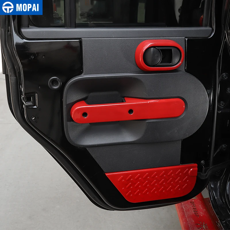 MOPAI ABS украшение для межкомнатной двери, ручки для Jeep Wrangler JK 2007 2008 2009 2010, автомобильные аксессуары, Стайлинг