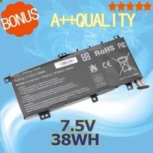 ApexWay 38Wh 7,5 v для Asus C21NI333 C21N1333 TP550LD TP550L tp550 TP550LA 0B200-00860400 TP550LD TP550LJ X454 TP550LA