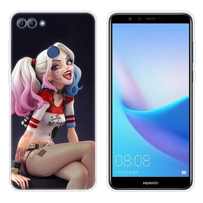 Силиконовый чехол для Huawei Mate 10 20 Lite Pro Y7 Y9 Prime 2019 Y5 Y6 2018 2017|Бамперы| |