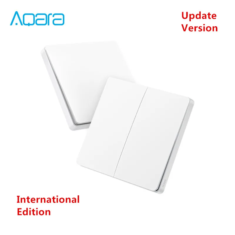 [ Inernational Edition ] xiaomi Mijia Aqara wireless key Update version,ZigBee Switch Smart Sensor for Mi home App Newwst
