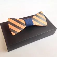 Рубашка галстук Для мужчин Новая мода Личность аксессуар геометрический сплошной Хип-хоп Хорошая древесина лук галстук для Для мужчин бабочка Средства ухода за кожей Шеи Галстук с бантом