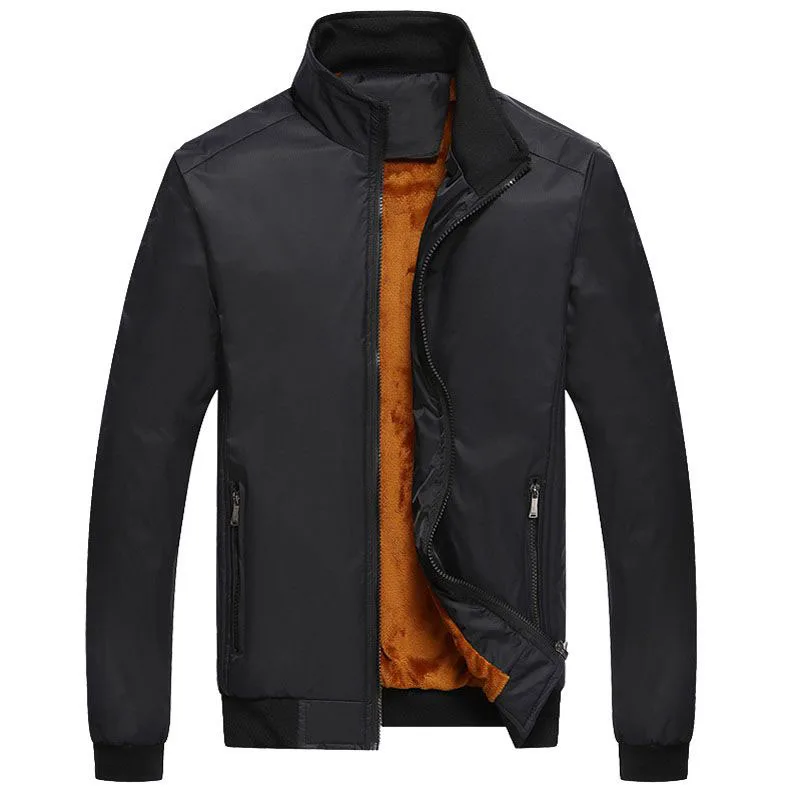 

MFERLIER Winter autumn men Jackets 5XL 6XL 7XL 8XL 9XL large size long sleeve Jackets men 2 colors