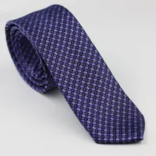 Lammulin Галстуки новинка синий с фиолетовым цветочным пледы полосатый галстук узкие жаккардовые 6 см галстук узкий джентльмен Corbata