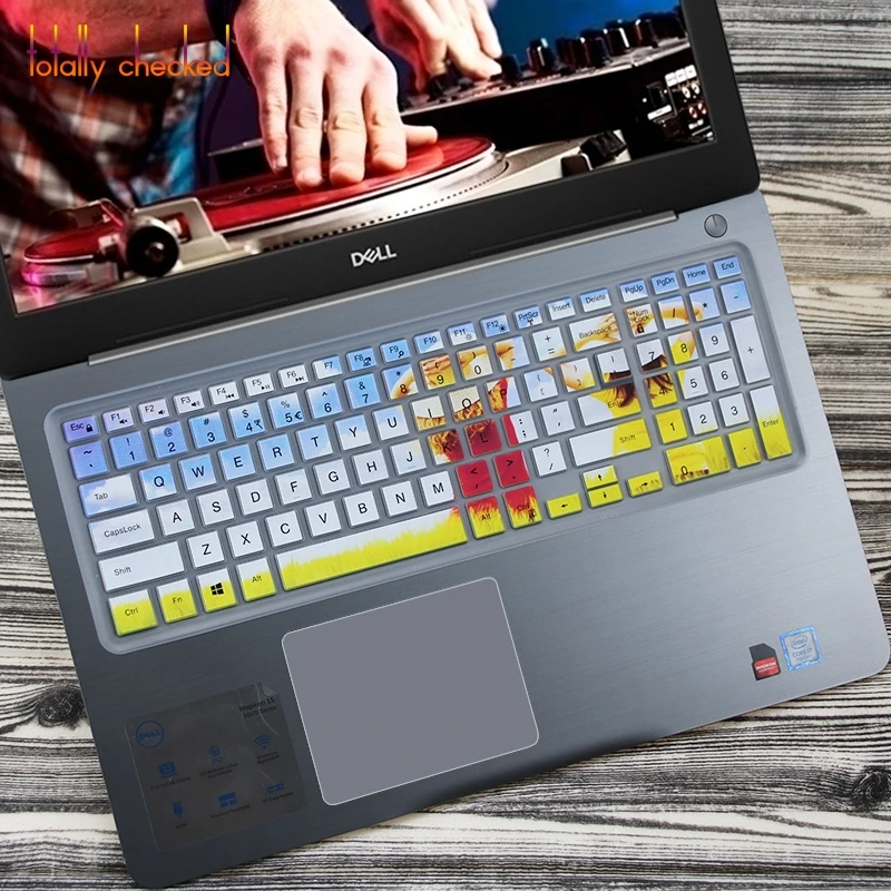 Чехол для клавиатуры ноутбука Dell Inspiron 15 5000 Series I5555 I5558 I5559 I5566 I5567 I5577 Vostro 3558 3578 3552 6