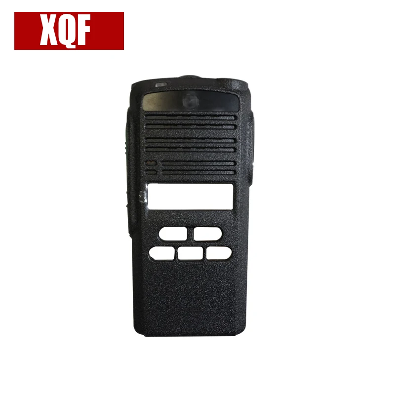 Xqf New Black Front Outer Case Housing Cover Shell For Motorola Cp1300