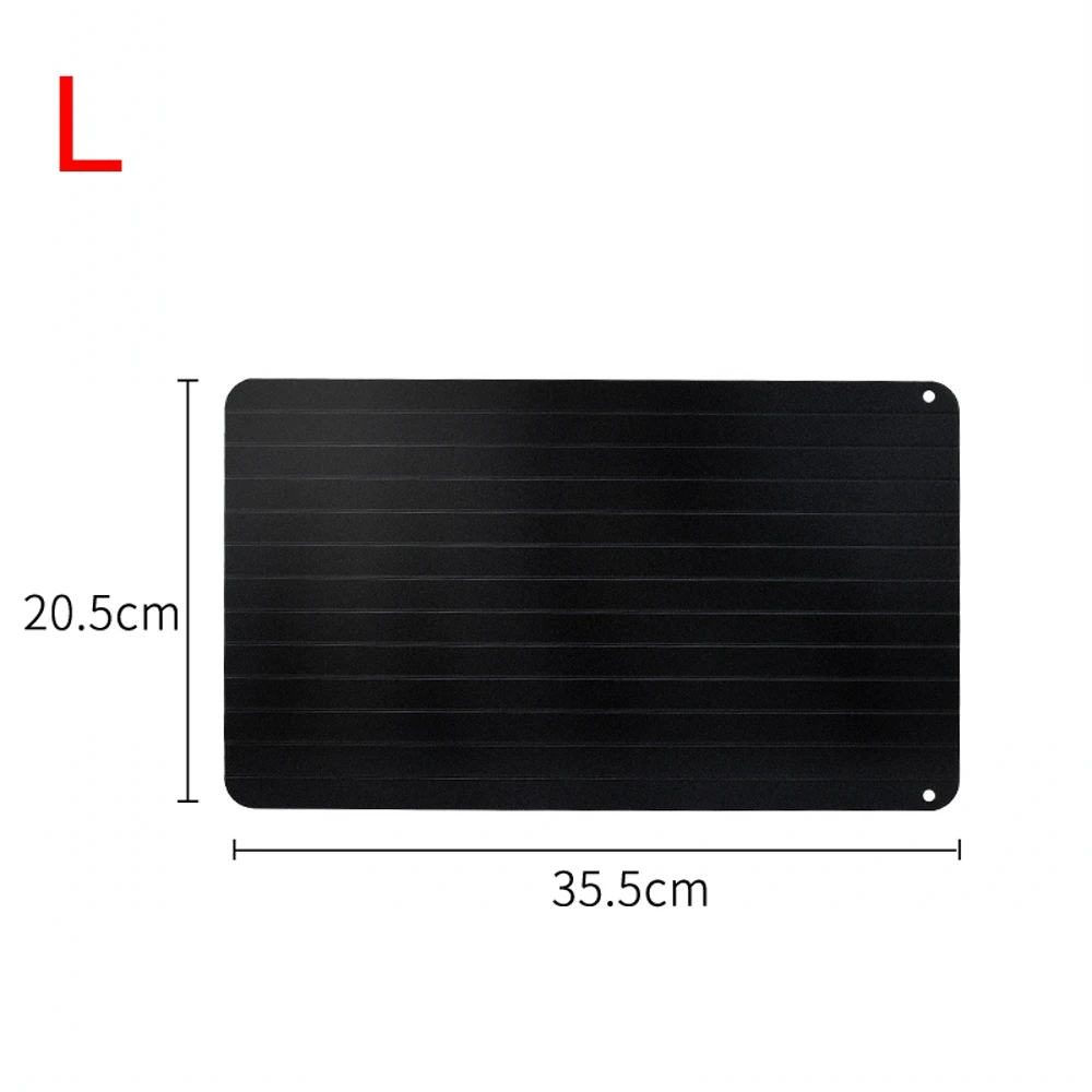 Magic Defrost Tray Metal Plate Defrosting Tray Safe Fast Thawing Frozen Meat Defrost Kitchen Gadget Tool Magic Defrost Tray Metal Plate Defrosting Tray Safe Fast Thawing Frozen Meat Defrost Kitchen Gadget Tool