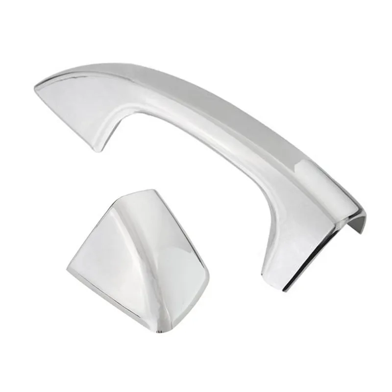 KOWELL cromado espejo de coche fuera de la puerta maneja caso de la cubierta de cromo Kit para Volkswagen VW Passat B6 3C CC 06 -10 piezas exteriores