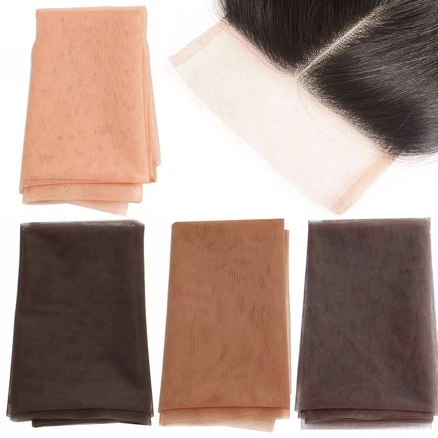 AliLeader 1/4 Yard Soft Swiss Lace Net For Making Lace Wig Toupee Closure Foundation Hairnet Accessories Weaving Tools Hair Net AliLeader 1/4 Yard Soft Swiss Lace Net For Making Lace Wig Toupee Closure Foundation Hairnet Accessories Weaving Tools Hair Net