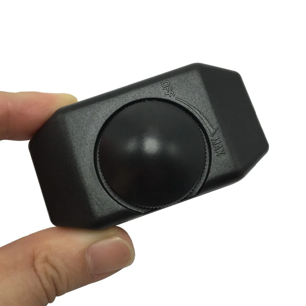 2PCS/Lot 220V Lamp Dimmer Switch Black Table Lamp Floor Light Knob