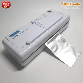 

Household Vacuum Sealer Vacuum Packaging Machine Degasser Vacuum Bags Plastic Degasser Kitchen Fruit Food Aluminum Bags 220V