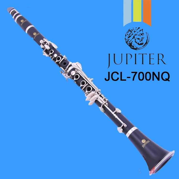 

Taiwan Jupiter JCL-700NQ Clarinet bB 17 Key bakelite Silver Key Solid wood Clarinet beginner professional Woodwind Instrument