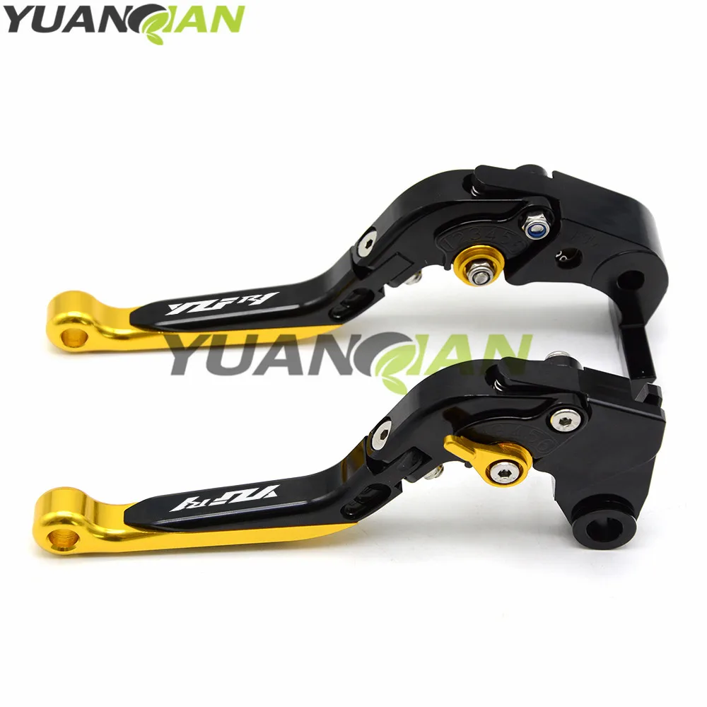 / 2016 CNC allungabile pieghevole moto regolazione del freno leve frizione per Yamaha YZF R6/ 2005/