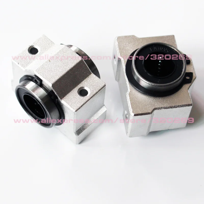 Linear Rails 10pcs Linear Bearing Bush/Bushing SC10VUU SC10V with LM10UU Bearing Inside Linear Rails 10pcs Linear Bearing Bush/Bushing SC10VUU SC10V with LM10UU Bearing Inside