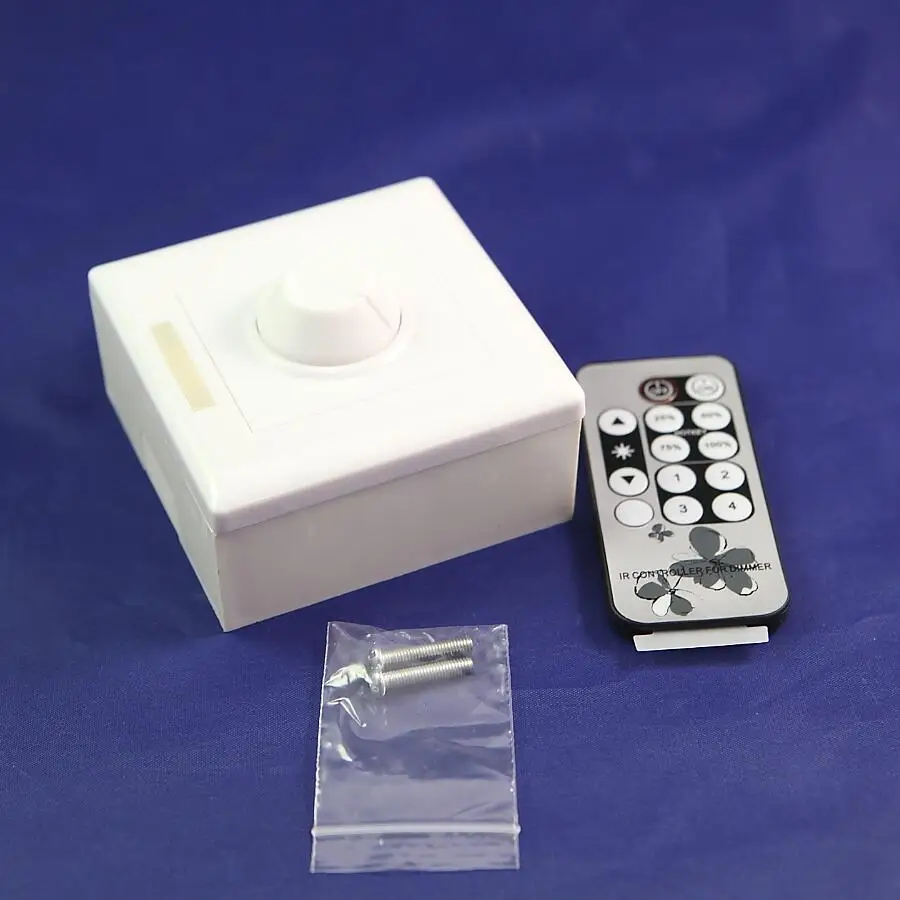 

Free shipping 150W LED Triac Dimmer with remote AC90-265V