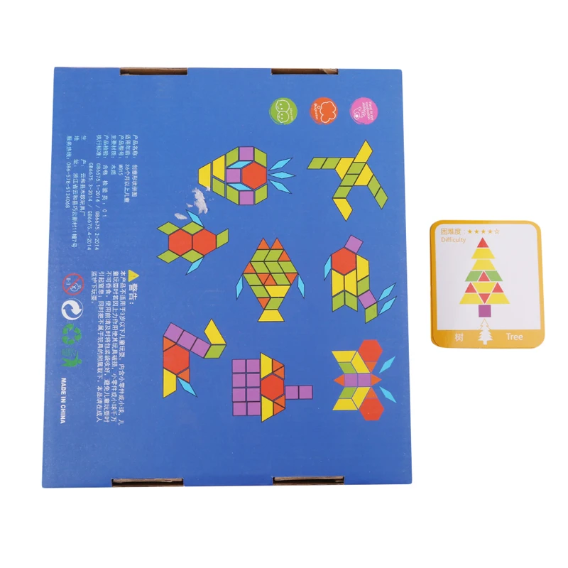 155 шт. креативные головоломки Развивающие игрушки для головоломка для детей Обучающие Детские Развивающие деревянные игрушки