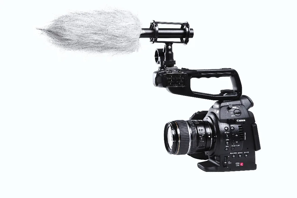 

BOYA BY-PVM1000 Professional Shotgun Microphone High Directivity Low Noise Broadcast Quality Condenser Mic For Camcorder DSLR