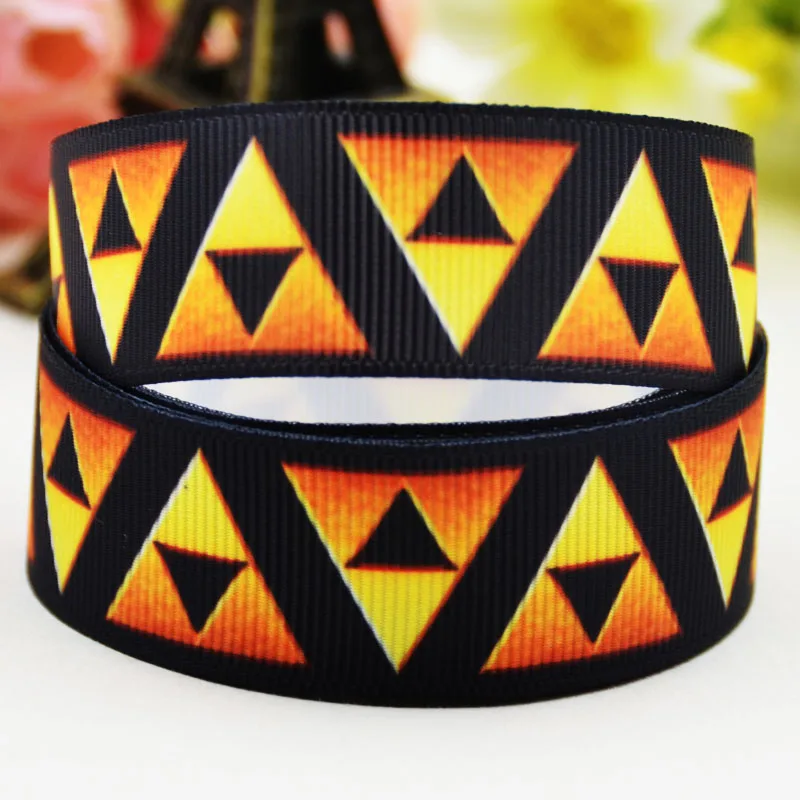 

7/8'' (22mm) The Legend of Zelda Character printed Grosgrain Ribbon party decoration satin ribbons X-02121 OEM 10 Yards