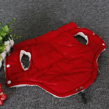 

Pet Dogs Warm Dog Coat Jackets Winter Thickened Cashmere Warm Legs Costume Puppy Solid Color Coats