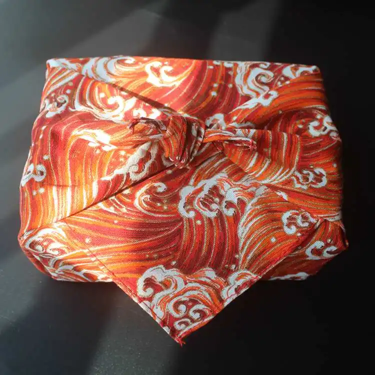 Японская оберточная ткань из хлопка и льна furoshiki/японский классический стиль