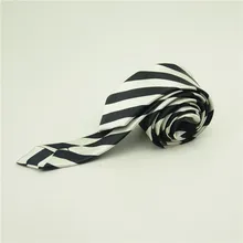 Полосатый Тонкий узкий 5 см галстук офисный галстук для вечеринок для мужчин с принтом бренд красный черный синий Corbatas