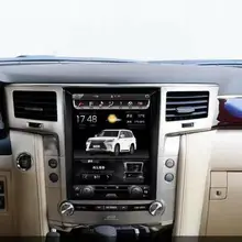 LaiQi 12," четырехъядерный автомобильный dvd-плеер 1280x768 автомобильный вертикальный экран Tesla стиль стерео gps навигация для Lexus LX570 Year2007-2013