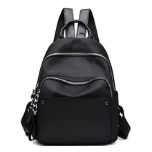 Fashion Women Backpacks for Teenage Girls Oxford Casual School Back Pack Female Backpack Ladies Small Quality Black Travel Bags burminsa brand korean style small women genuine leather backpack female travel bags pack causal ladies daypack for teenage girls