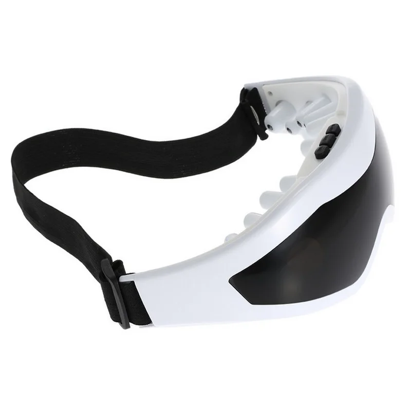 Электрическая маска для массажа глаз мигрень улучшение зрения на лбу Уход за глазами очки массажер беспроводной Вибрационный магнитный глаз