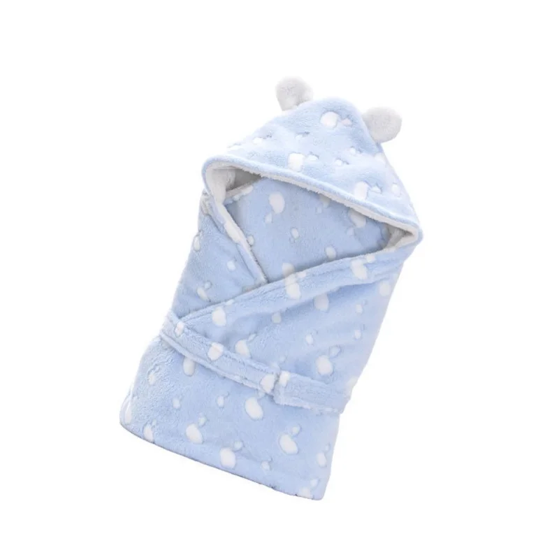 Для новорожденного мягкий хлопок спальное одеяло 0-12 месячный ребенок постельные принадлежности Прогулочная ДЕТСКАЯ КОЛЯСКА с конвертом Сумка милая детская кровать коляска одеяло для сна