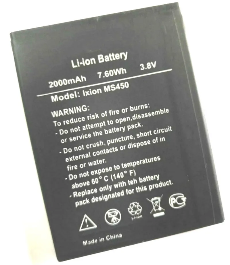 

Westrock 2000mAh Ixion MS450 Battery for DEXP Ixion S MS450 MS 450 Cell Phone