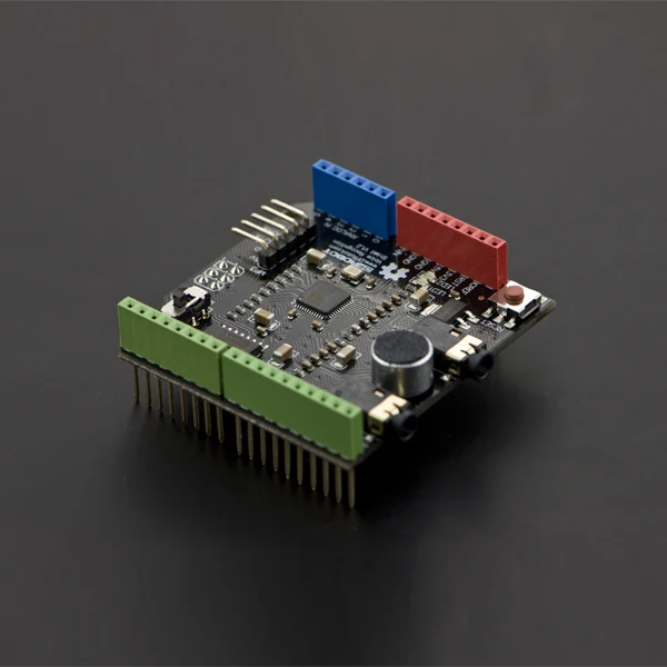 

The Chinese Speech Recognition Module Extension Board Provides Arduino Library.