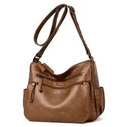 Для женщин Повседневное сумка из натуральной кожи сумка Винтаж Малый 2019 сумка-шоппер дизайнер Crossbody сумки на ремне C858