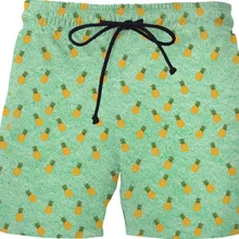Быстросохнущие летние мужские s Siwmwear мужские пляжные шорты swims мужские Swims шорты с ананасами пляжная одежда арбуз пончик шорты