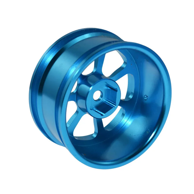 

1/10 New Arrival 2019 Alloy Wheels for Car 12mm Universal Allen Screw Hole 4pcs Blue Silver Purple Color RC car parts Dropship