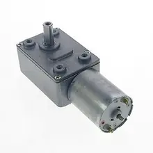 2pcs 12V 3RPM Square Geared Gearhead DC Motor High Torque Output Heavy Duty