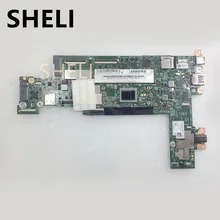 SHELI для LENOVO LGF-1 MB 448.04W13.0021 00NY851 Материнская плата ноутбука ThinkPad X1-Tablet Teste Материнская плата Core m5-6Y57 SR2EG