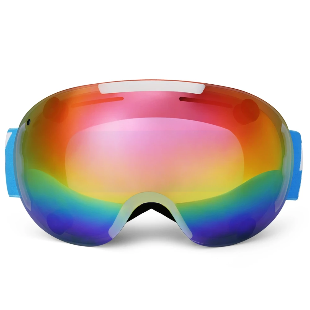 LY-49 сферические лыжные очки сноуборд очки линзы с защитой от ультрафиолетовых лучей