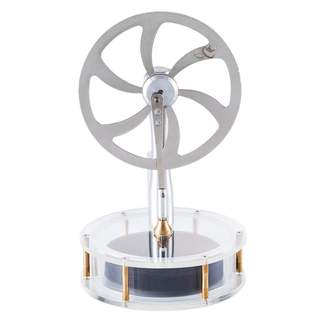 

1 Pcs High Recommend DIY Science Metal Low Temperature Stirling Engine Stem Steam Model Kit Set - Transparent