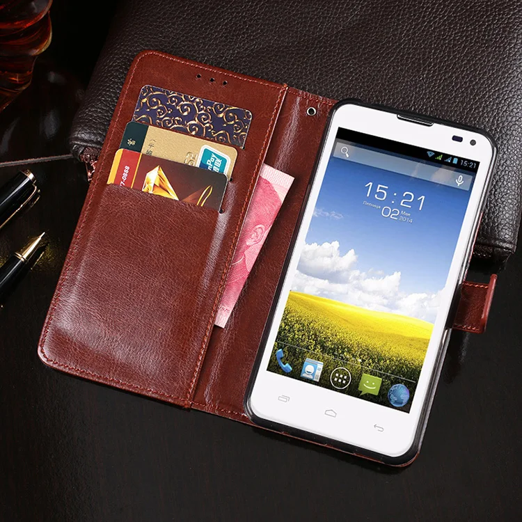 

For Fly IQ4415 Case Cover 4.5 inch Luxury Wallet PU Leather Phone Case For Fly IQ4415 Era Style 3 Flip Back Case Protective Bag