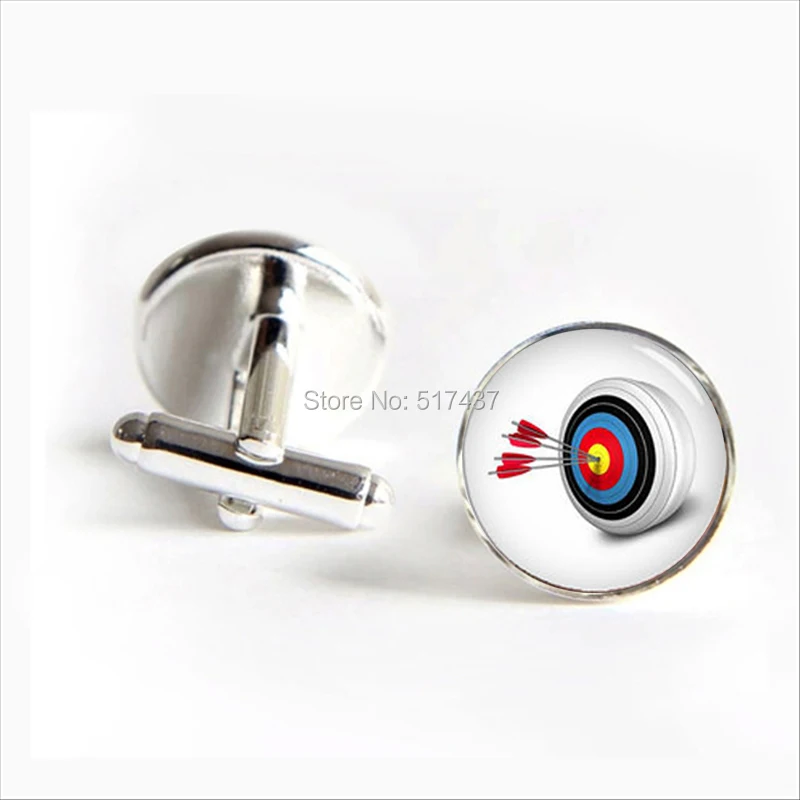

2018 New Fashion Archery Cufflinks Archer Cuff link Brand Cuff Links Men Cufflinks High Quality