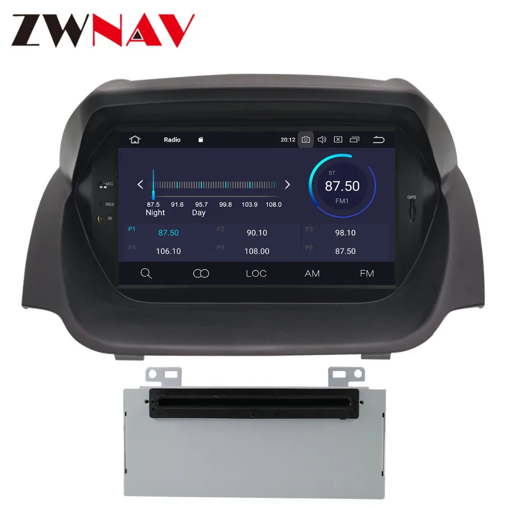 Top ZWNAV Android 9.0 Car DVD Player For Ford Fiesta 2013-2016 Radio Ibiza GPS Navigation with Mirroring link RDS Free 8G Map Card 4 Top ZWNAV Android 9.0 Car DVD Player For Ford Fiesta 2013-2016 Radio Ibiza GPS Navigation with Mirroring link RDS Free 8G Map Card 4