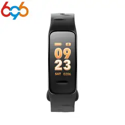 696 C1s динамический Цвет Экран смарт-браслет сердечного ритма крови Давление мониторинга Bluetooth Спорт Смарт часы браслет
