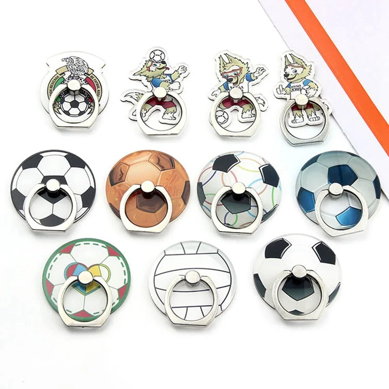 

Football Mobile Phone Stand Holder Finger Ring Smartphone Cute Cat Holder Stand For Xiaomi Huawei All Phone