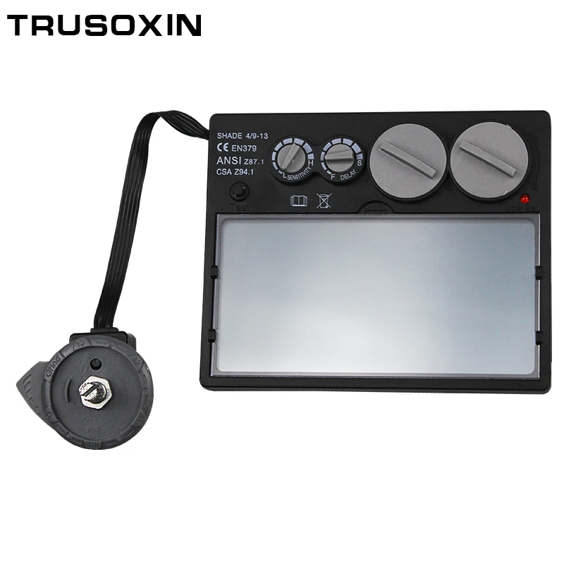 Pаспродажа Солнечная Автоматическая затемнение шлифовальный фильтр Сварочная маска шлем сварочный колпачок сварочный объектив маска для глаз для св...