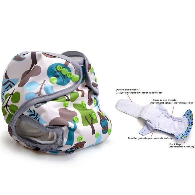 Baby Heavy Wetter Night AIO AI2 Diapers cheap and Wholesale Kawaii