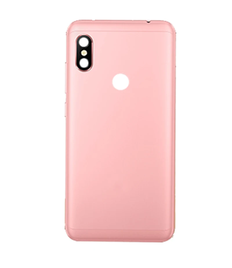 6,2" для Xiaomi Redmi Note 6 Pro задняя крышка батарейного отсека задняя крышка корпуса дверная Боковая клавиша Note 6 Pro запасные части для объектива камеры